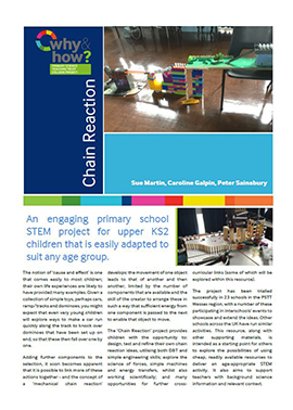 Chain Reaction Booklet