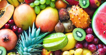 a variety of colourful fruit