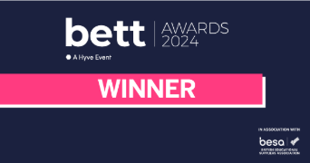 winners' logo for bett award 2024