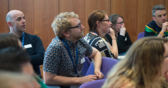 Primary teachers and science leaders taking part in a professional development session
