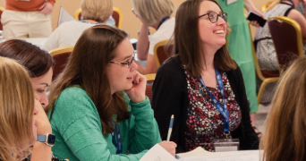 teachers in a planning and CPD session